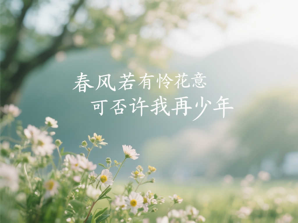 【早报】春风若解惜花情,愿赐我重回少年时 【早报】春风若解惜花情,愿赐我重回少年时
